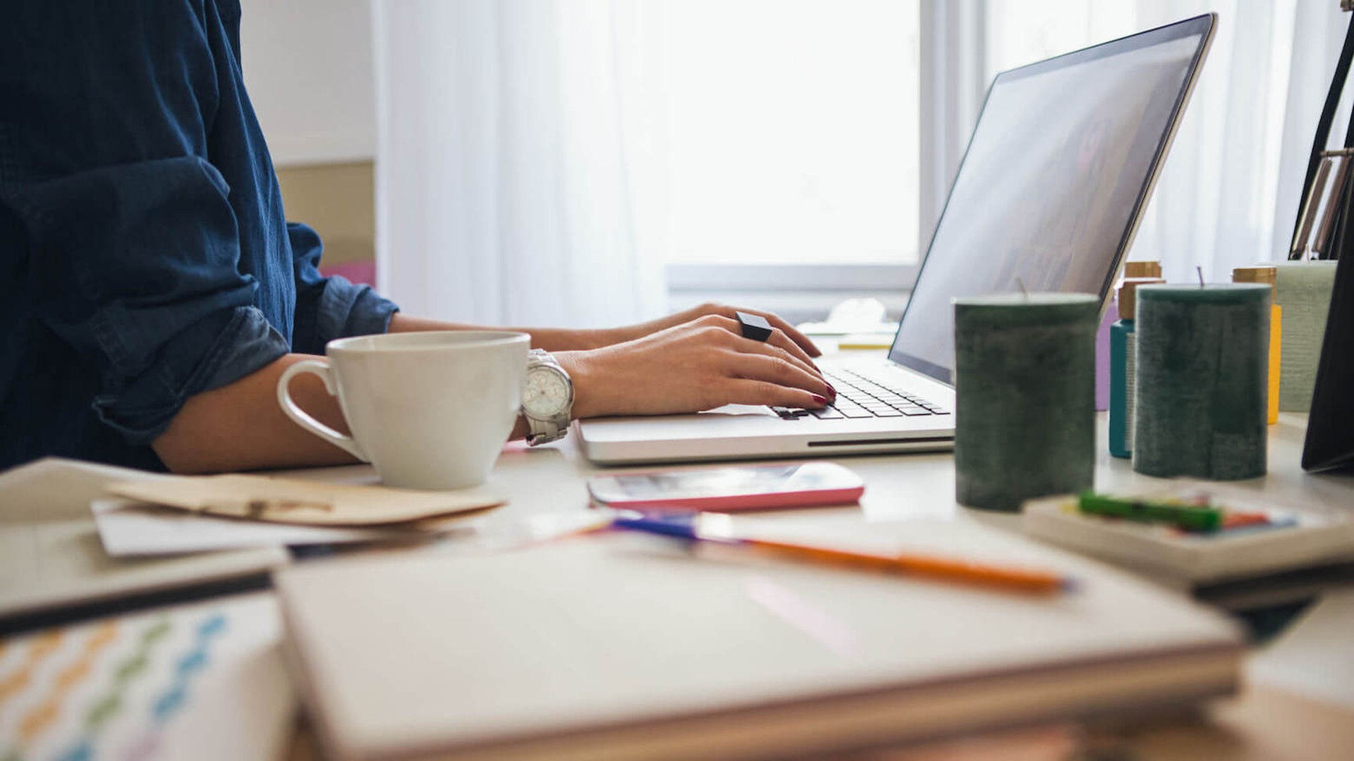 College athlete reviewing tax documents on a laptop